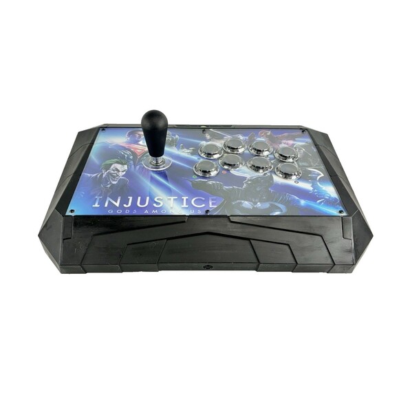 Injustice Gods Among Us Battle Edition Wired Arcade Fighting Pad Xbox 360 Tested - Picture 9 of 15